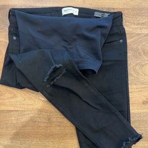 Blanqi Black Skinny Maternity Jeans